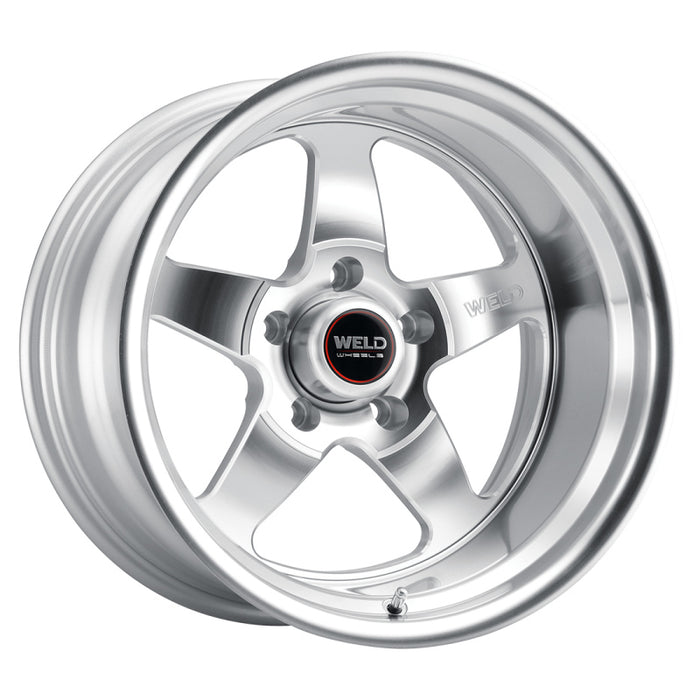 Weld S105 Ventura 20x9 / 5x115 BP / 20 Offset / 5.75 BS / 71.50 Bore Gloss Silver MACH Wheel S10509090P20