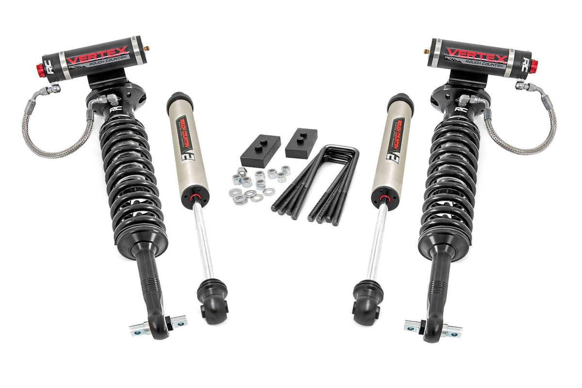 Rough Country 2 Inch Lift Kit Vertex/V2 Fits Ford F-150 4WD (2021-2023) 58657