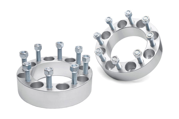 Rough Country 2 Inch Wheel Spacers 8X6.5 Multiple Makes & Models ( Fits Chevy/GMC/RAM) 1095