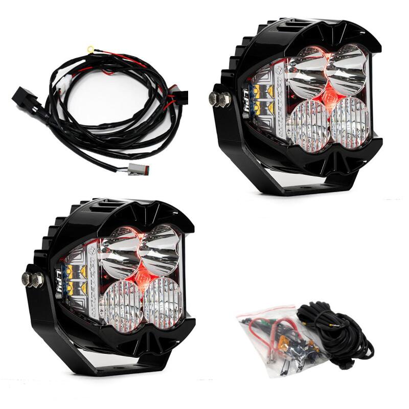 Baja Designs LP4 Pro Driving/Combo LED Red Backlight (Pair) 297814