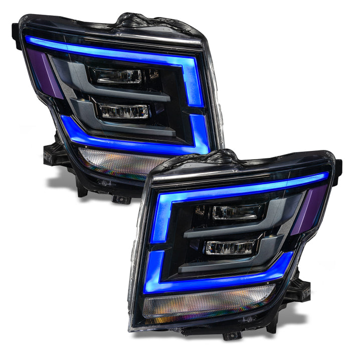 Oracle 21-22 Compatible with Nissan Titan RGB+W Headlight DRL Upgrade ColorSHIFT w/o Controller SEE WARRANTY 1463-334