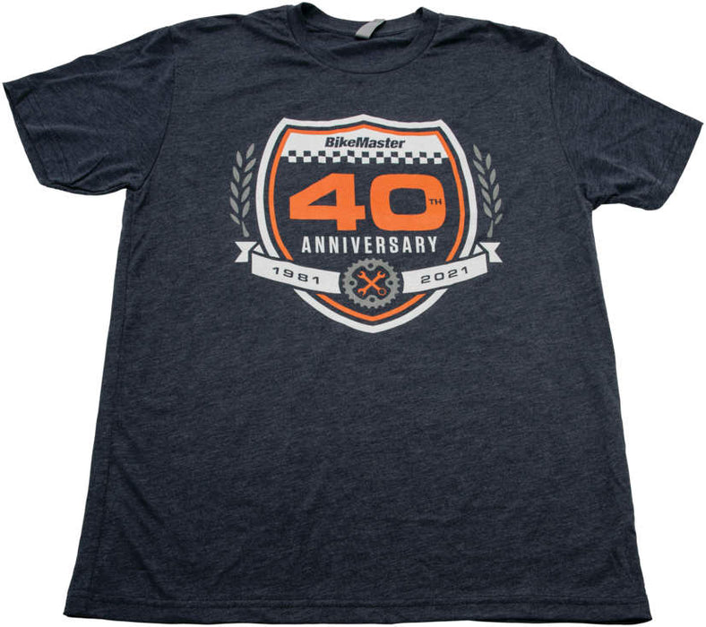 Bikemaster 40Th Anniversary Emblem Tee 803907