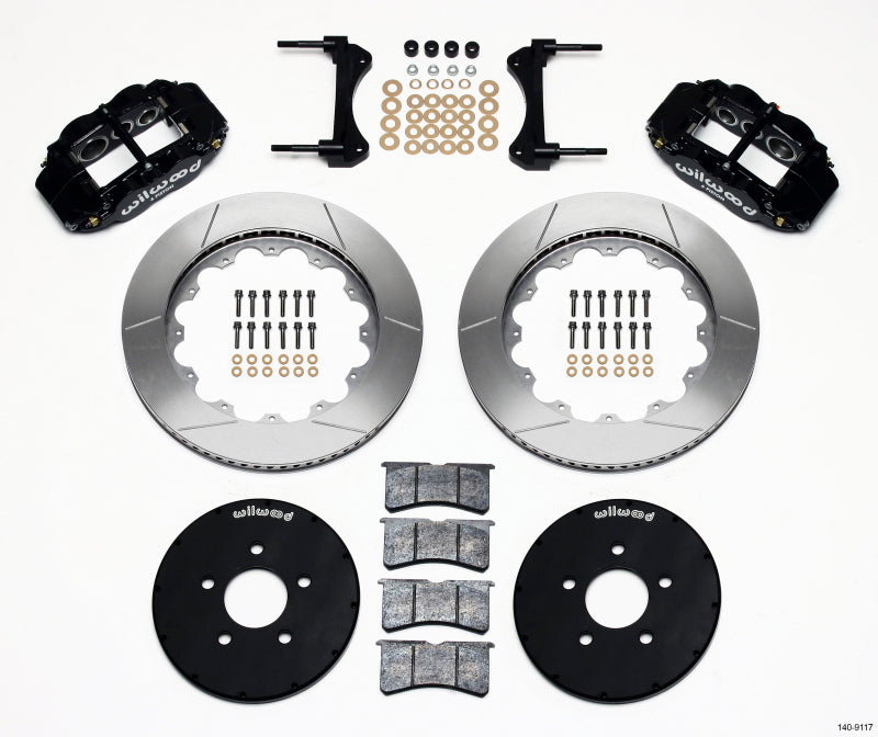 Wilwood Narrow Superlite 6R Front Hat Kit 14.00in 1994-2004 Mustang 140-9117