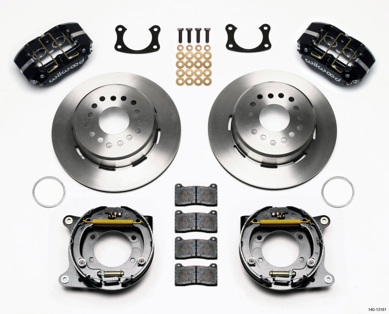 Wilwood Dynapro Lug Mount P/S Park Brake Kit New Big Ford 2.50in Offset 140-13181