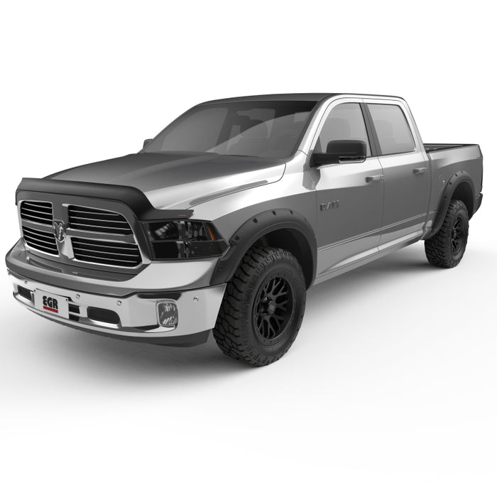 EGR 09+ Compatible with Dodge Ram LD Bolt-On Look Fender Flares Set Matte 792655