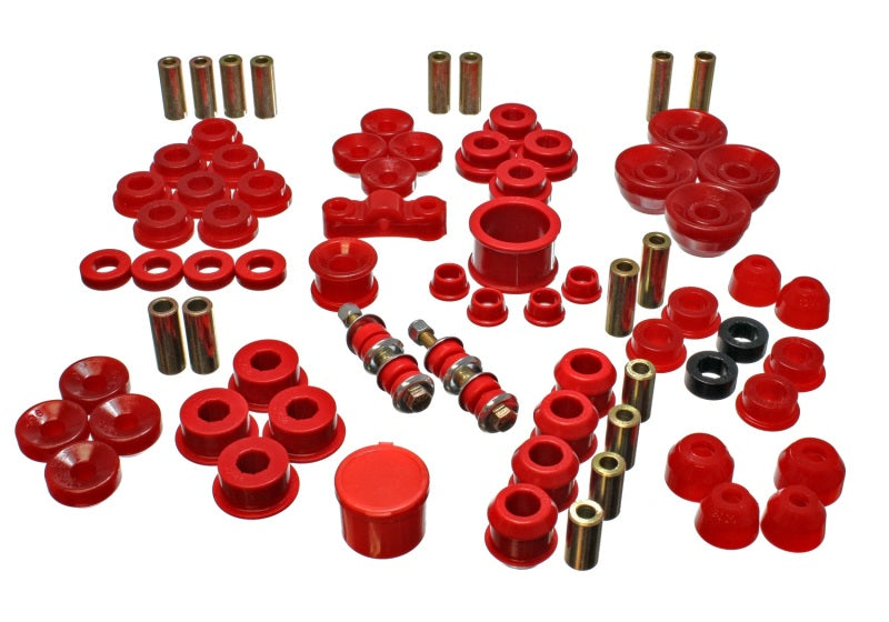 Energy Suspension 90-93 Acura Integra Red Hyper-Flex Master Bushing Set 16.18104R