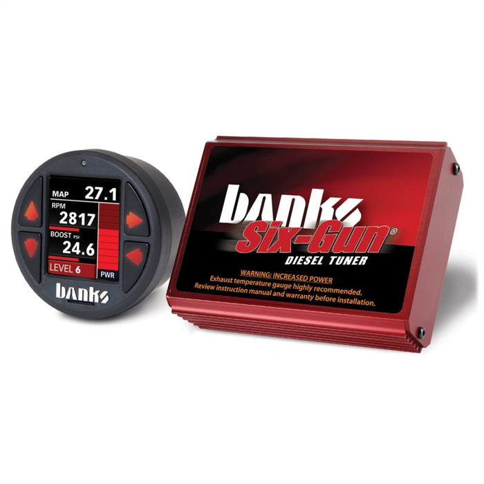 Banks 03-05 Compatible with Dodge 2500/3500 5.9L Diesel Six-Gun Diesel Tuner w/ iDash-1.8 61418
