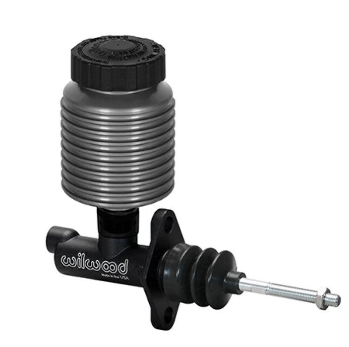 Wilwood Compact Remote MC w/ Direct Mount LW Anodized Billet Alum. Reservoir 1.12 Bore 1/8-27 NPT 261-16841-1.12