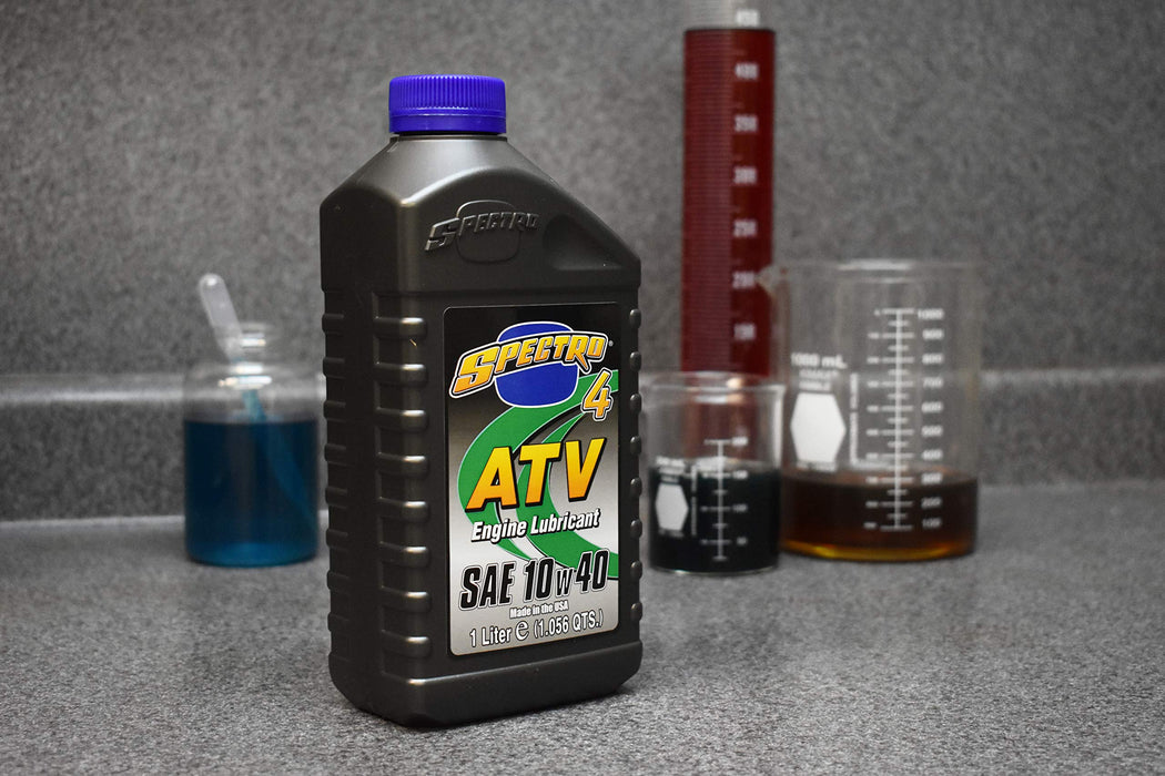 Spectro Performance Oils L.S4ATV14 Spectro 4 ATV Engine Lube (10w40, 1 Liter)