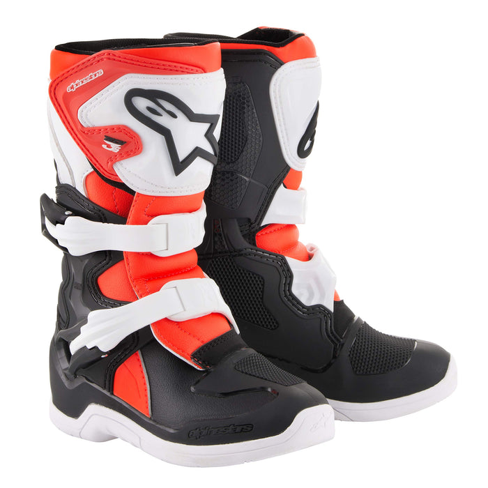 Alpinestars 2014518-1231-1 Tech 3S Boots Black/White/Red Sz 01