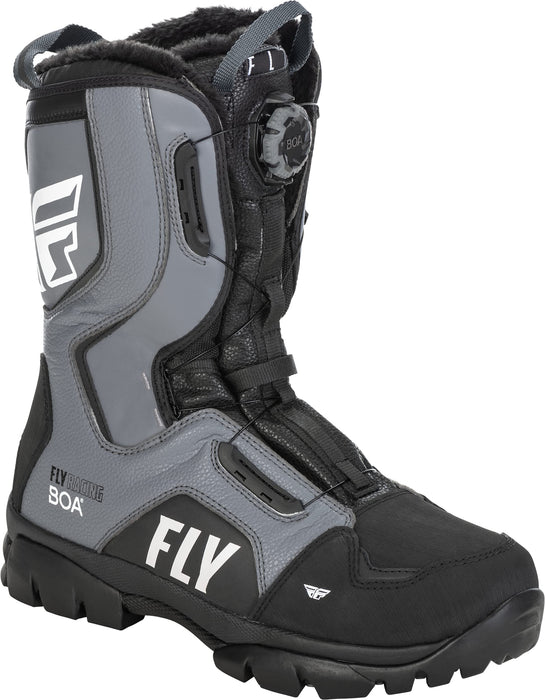 Fly Racing 2022 Marker BOA Boot (Black/Grey, 11)