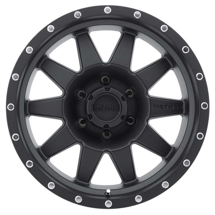 Method MR301 The Standard 16x8 0mm Offset 6x5.5 108mm CB Matte Black Wheel MR30168060500