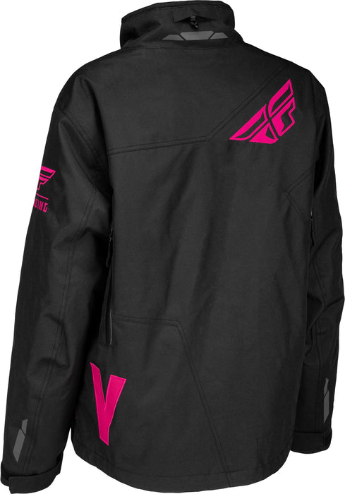 Fly Racing 2023 Women's SNX Pro Jacket (Black/Pink, Medium)