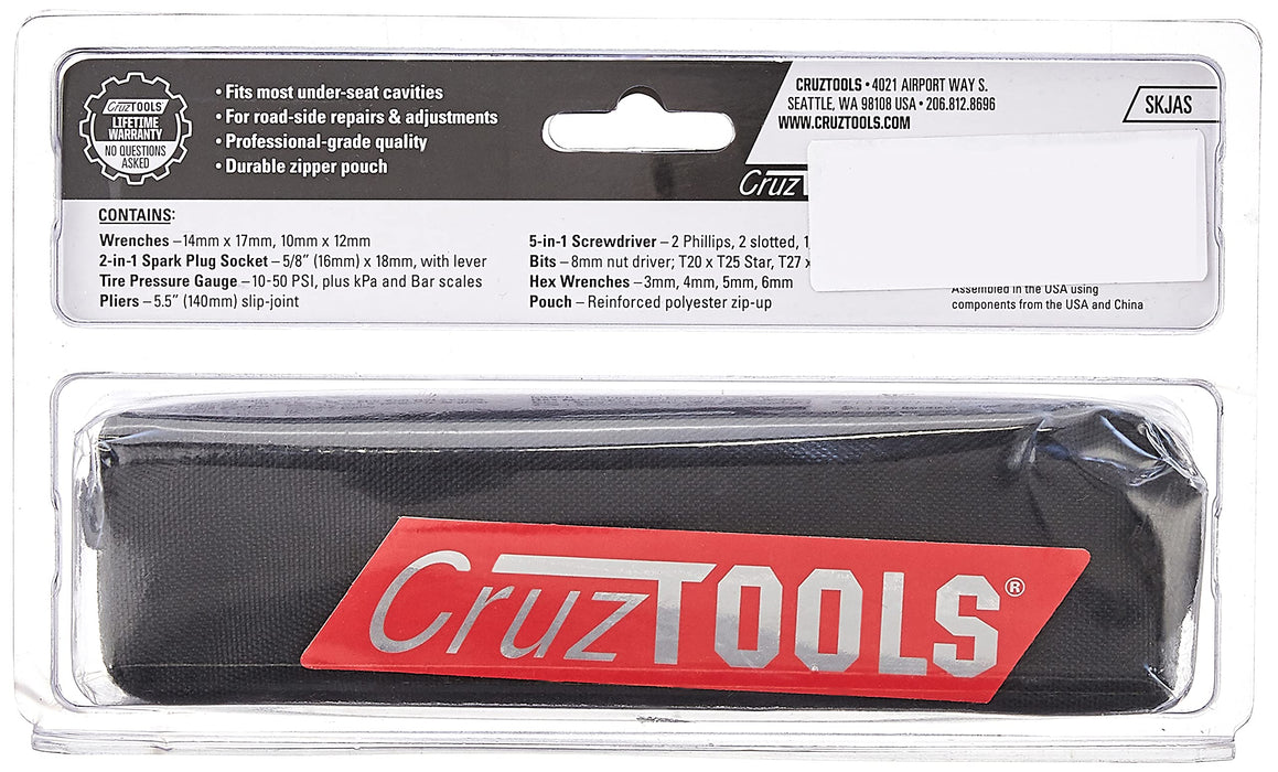 CruzTOOLS SKJAS SPEEDKIT Tool Kit for Japanese Motorcycle, ATV, Snow