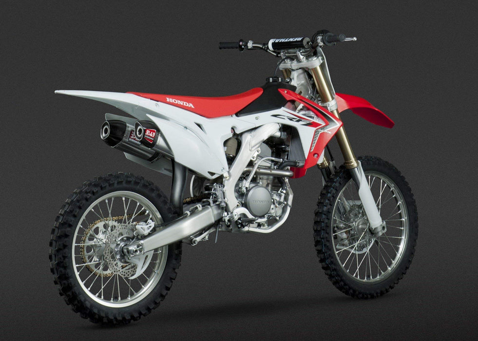 CRF250R 14-17 RS-9 Stainless Full Exhaust, w/Aluminum Mufflers