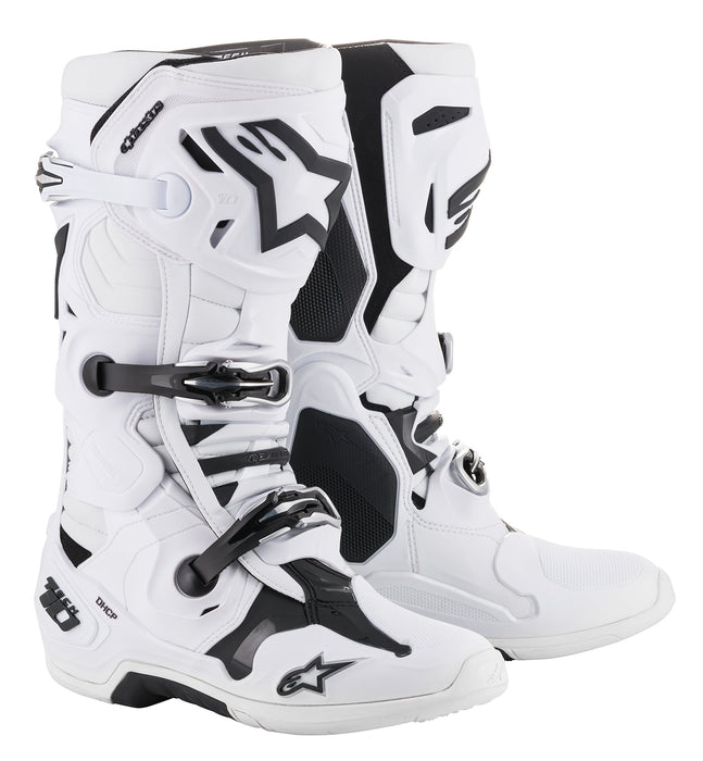 Alpinestars 2010020-12-7 Tech 10 Boots Black/White Sz 07