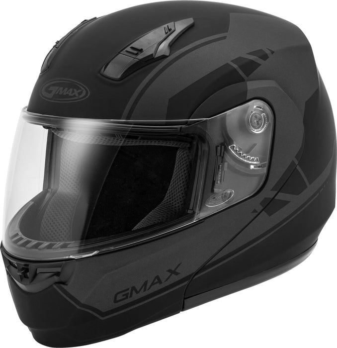 MD-04 Modular Article Helmet Matte Black/Grey XS