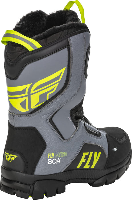 Fly Racing 2022 Marker BOA Boot (Black/Grey/Hi-Vis, 10)