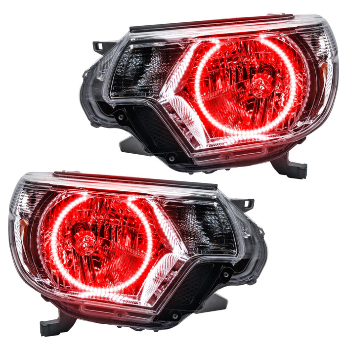 ORACLE Lighting 2012-2015 Fits toyotaTacoma Pre-Assembled LED Halo Headlights (Chrome Housing) MPN: 8163-003