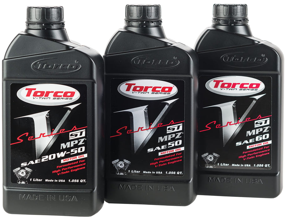 Torco V-Series "ST" Motorcycle Motor Oil (20W-50)