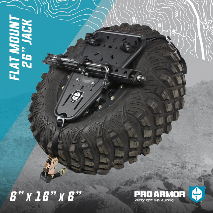 Pro Armor Quick Shot Utv 4X4 Spare Tire And Accessory Mount Fits Polaris Rzr Maverick A19UN630BL