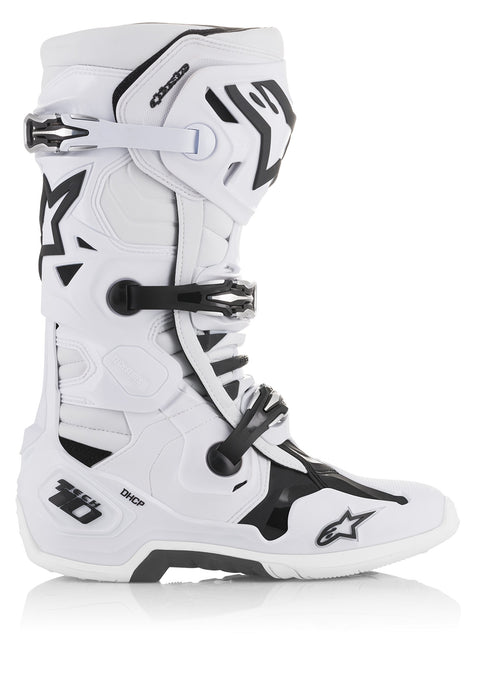 Alpinestars 2010020-12-7 Tech 10 Boots Black/White Sz 07