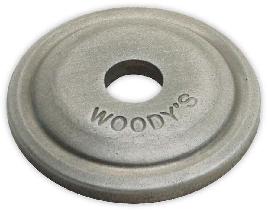 Woodys Digger Support Plates Round Alum. 5/16" 24/Pk AWA-3775