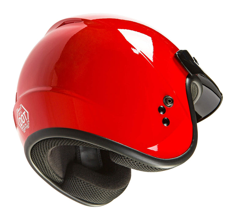 GMAX of-2 DOT Approved Open-Face Off Road Motorcycle Helmet for Men, Women and Kids