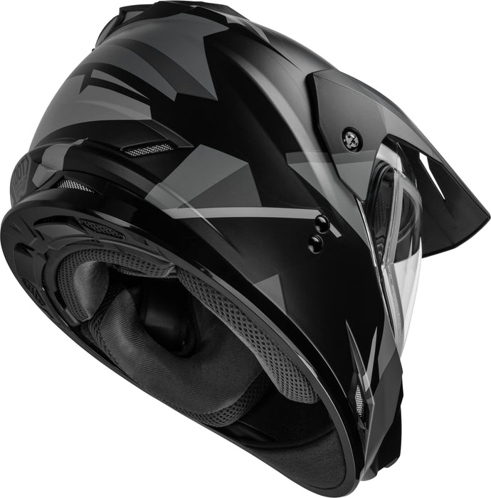 Gmax A2114074 Gm-11S Ripcord Adventure Snow Helmet Matte Black/Grey Sm