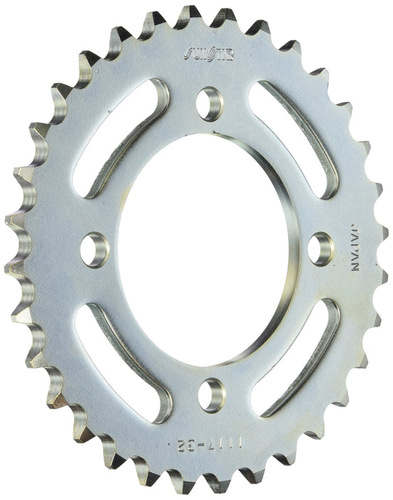 Sunstar 2-111732 32-Teeth 420 Chain Size Rear Steel Sprocket