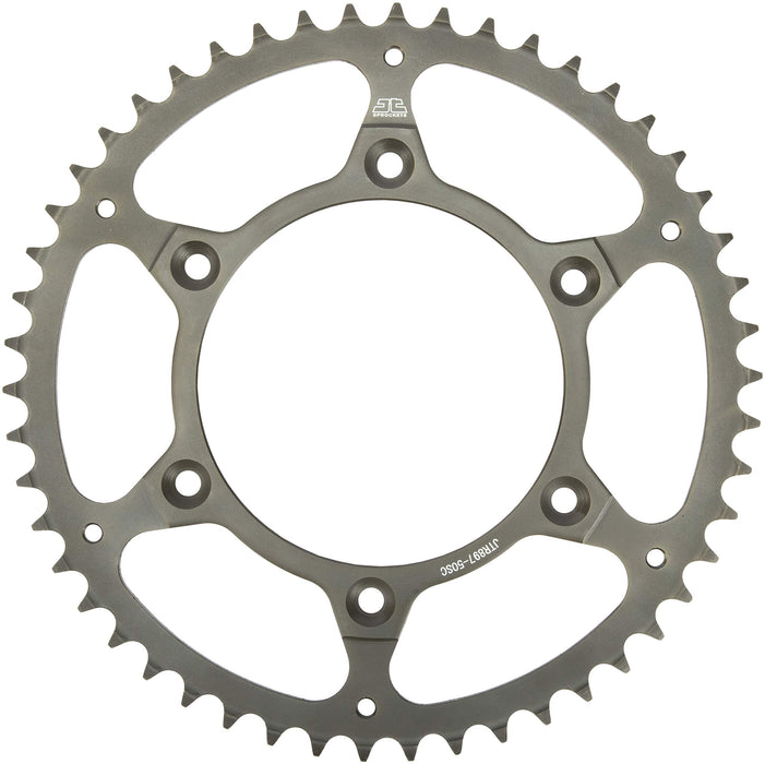 JT Sprockets JTR210.50SC 50 Tooth Self Cleaning Lightweight Steel Rear Sprocket, Single