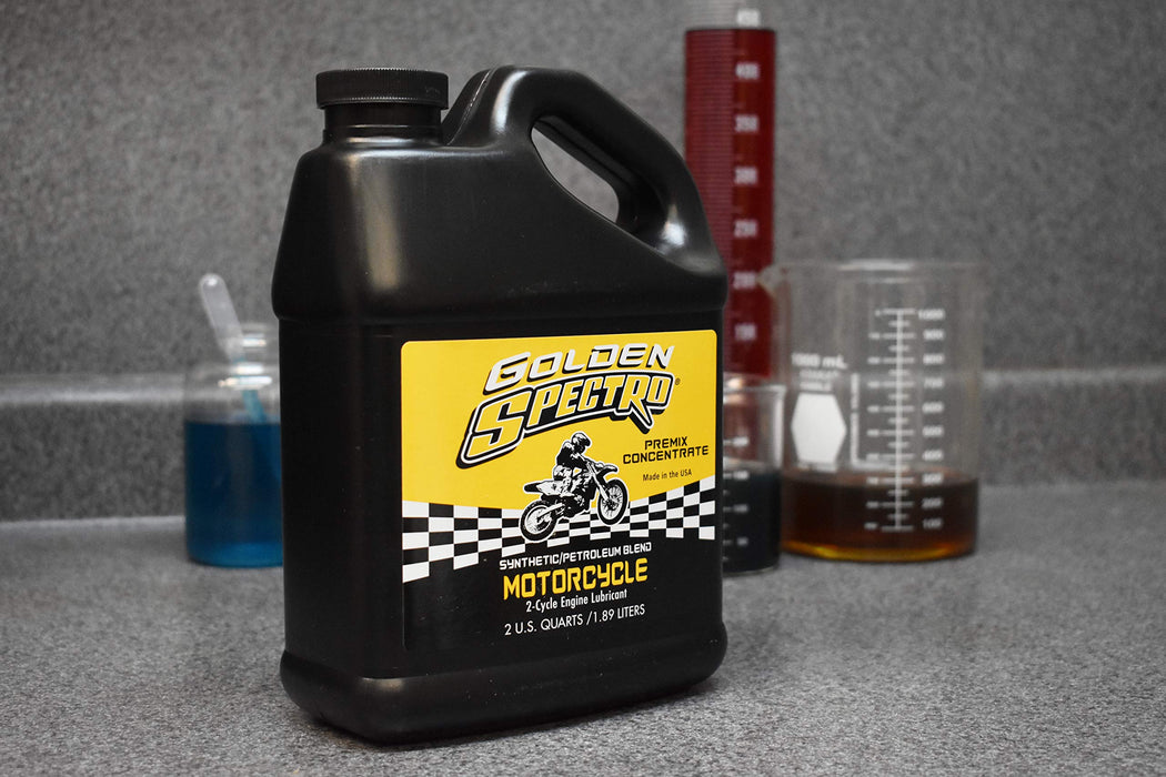 Spectro Performance Oils S.GSMC Golden Spectro 2-Cycle Synthetic Blend Premix (1/2 Gallon)