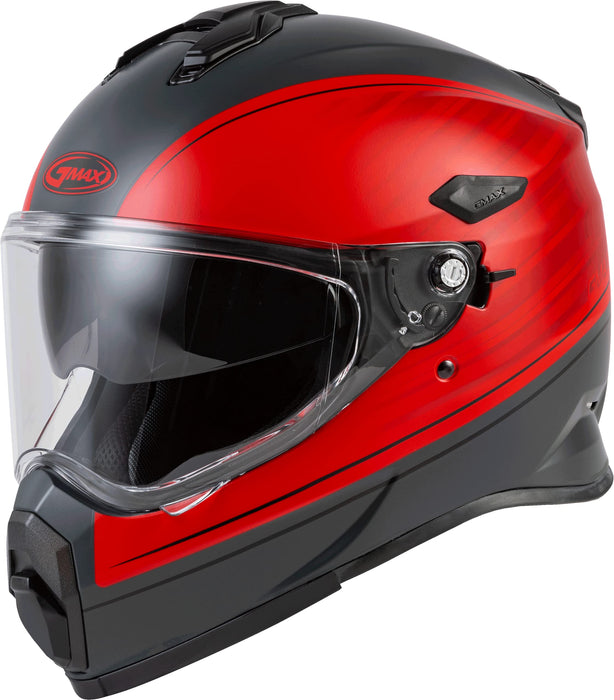 AT-21 Adventure Raley Helmet Matte Grey/RED SM