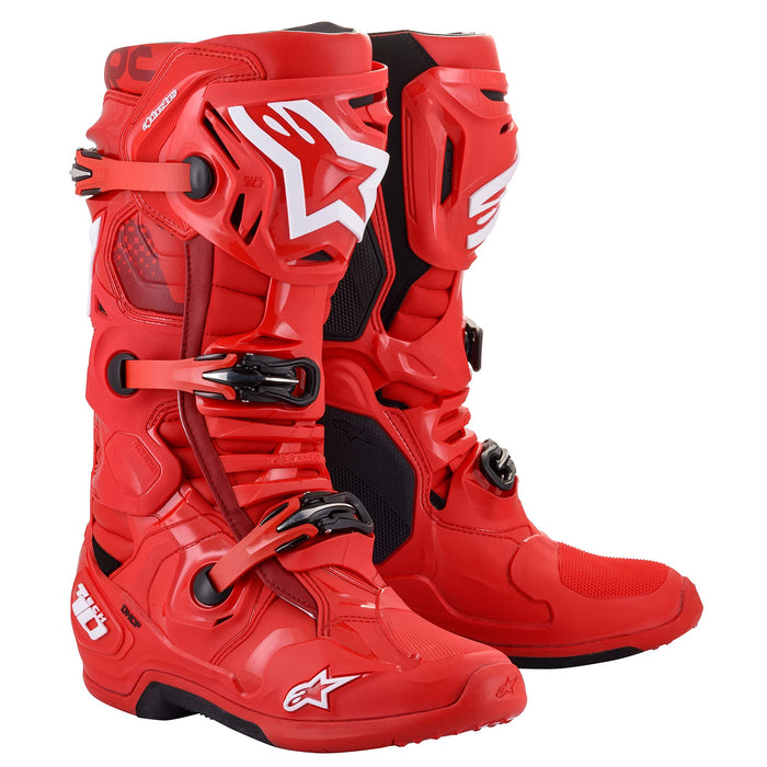 Alpinestars Men's Motorcycle Boots, Red, 11