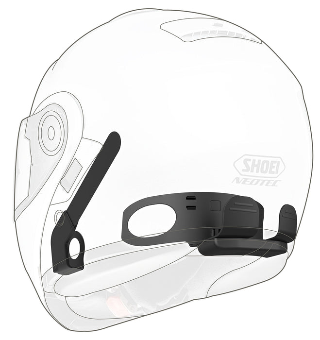 Sena 10U-SH-02 10U Motorcycle Bluetooth Communication System with Handlebar Remote for Shoei Neotec Helmet