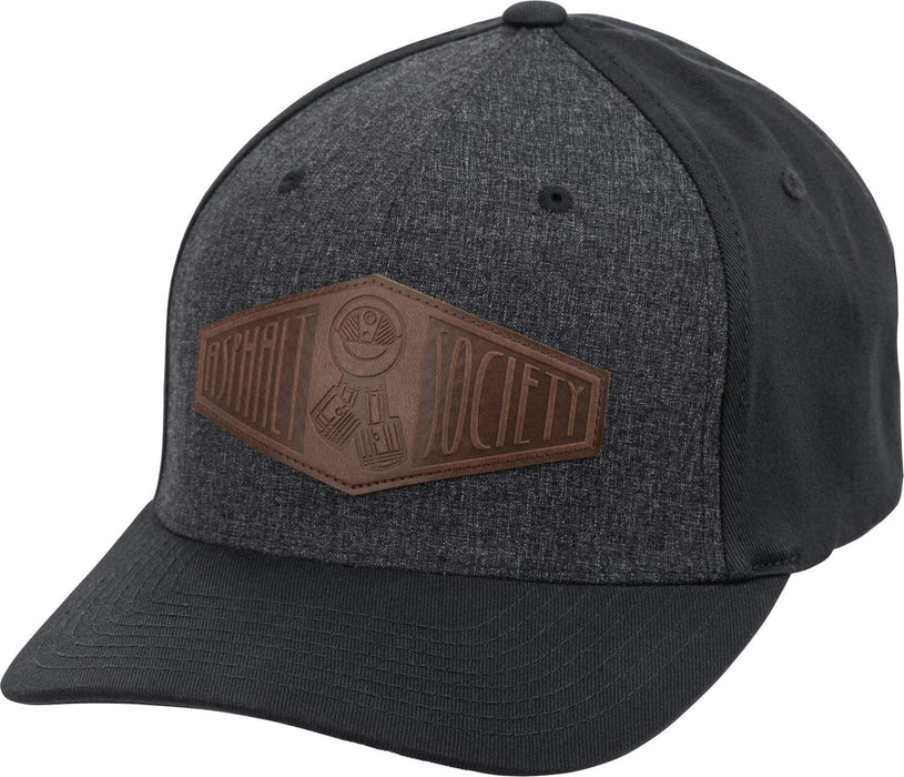 Highway 21 Asphalt Society Hat (Black/Brown, Small)