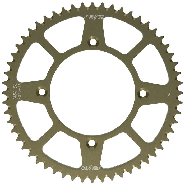 Sunstar 5-145656 Works Triplestar 56-Teeth 420 Chain Size Rear Aluminum Sprocket