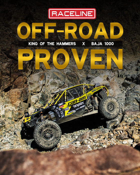 Raceline Wheels A11B KRANK XL UTV/ATV Wheel Black 18x7" 4x156", 0 mm offset/(4"B/S)