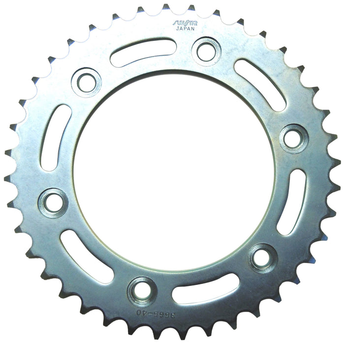 Sunstar Silver 2-356540 Rear Sprocket Steel 40T