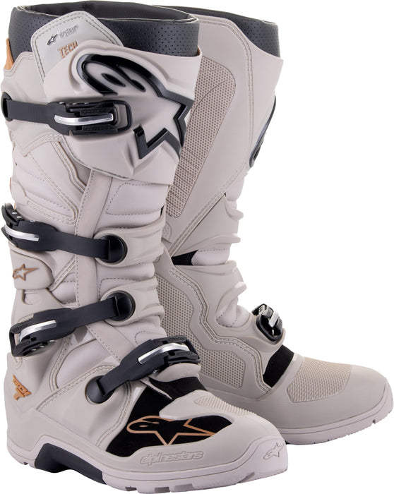 Alpinestars Men's Mx Offroad Motorcycle Boots, Grey Sand, 8