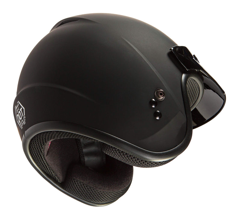 GMAX of-2 DOT Approved Open-Face Off Road Motorcycle Helmet for Men, Women and Kids