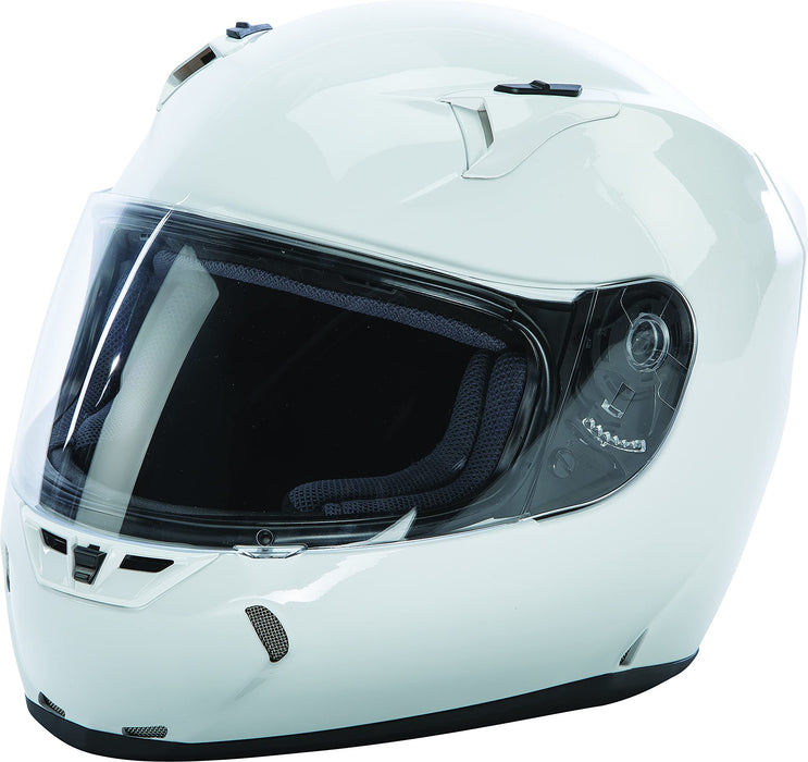 Fly Racing 73-8353S Revolt Solid Helmet Ece White Sm