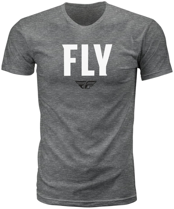 Fly Racing 352-0156L Fly Wfh Tee Dark Grey Heather Lg