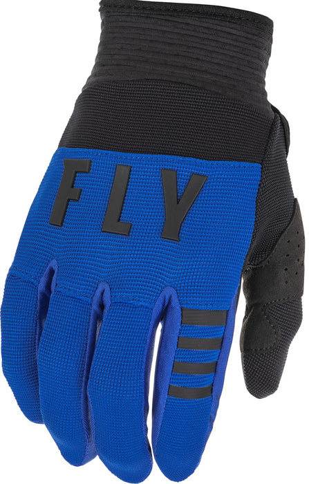 Fly Racing 2022 Youth F-16 Gloves (Blue/Black, Youth XX-Small)