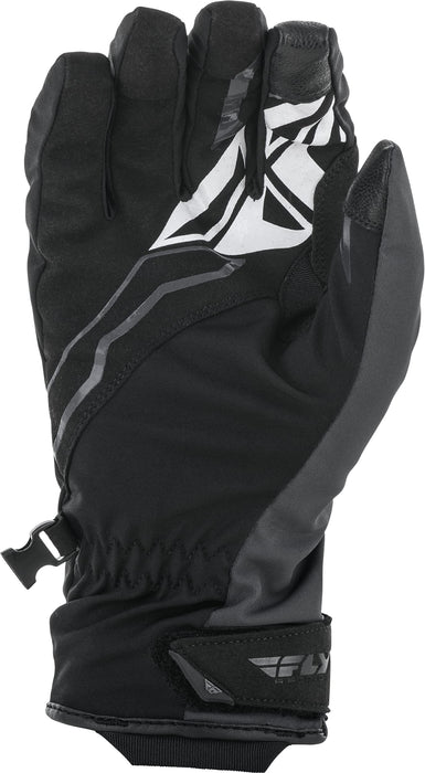 Fly Racing 2022 Adult Title Heated Gloves (Black/Grey, 4X-Large)