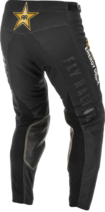 Fly Racing 2022 Adult Kinetic Wave Pants (Black/Gold, 30)