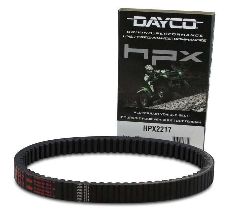 Dayco HPX2217 HPX High Performance Extreme ATV/UTV Drive Belt, Black