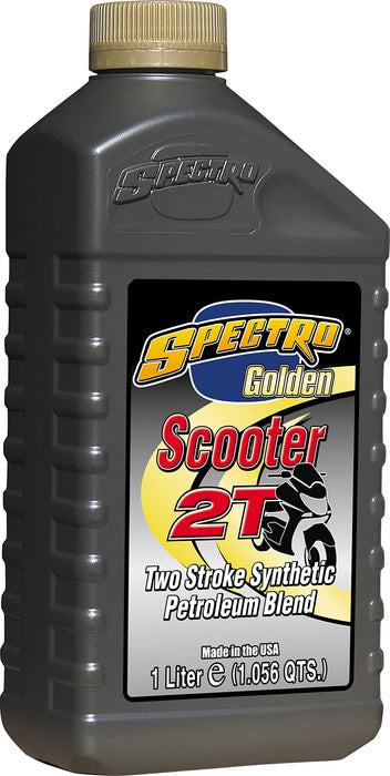 Spectro Golden Scooter 2t Two Stroke Synthetic Petroleum Blend Engine Oil