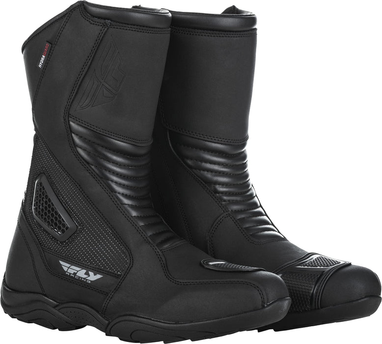 Fly Racing 361-98013 Milepost Boots Black Sz 13