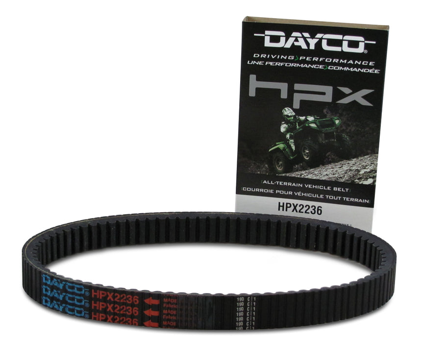 Dayco HPX2236 HPX High Performance Extreme ATV/UTV Drive Belt, Black